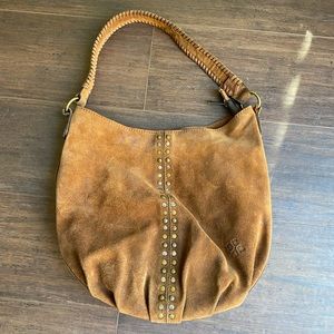 Patricia Nash suede purse